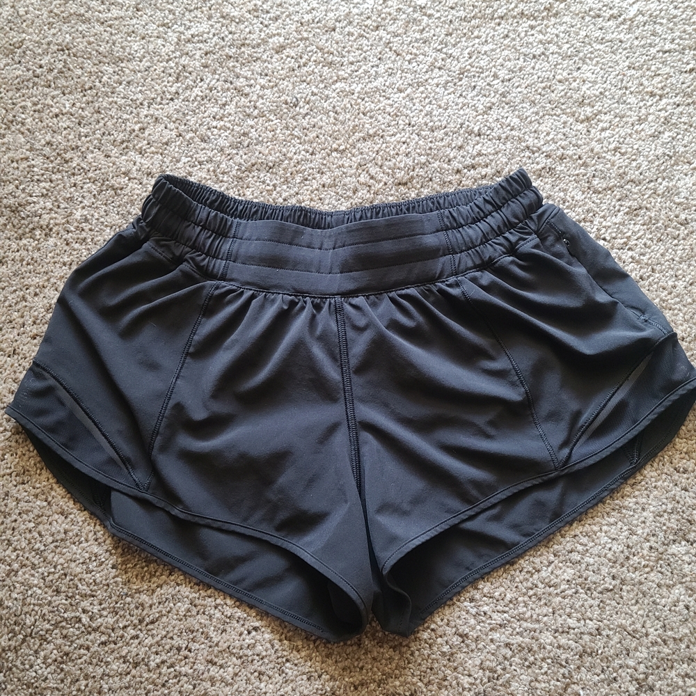 Women's Lululemon Hotty Hot Shorts in Black